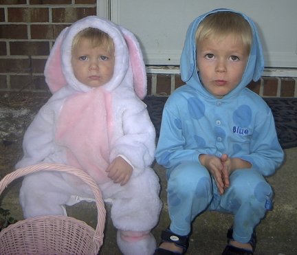 Hannah is pouting because she is tired of posing and Mommy just told her to Sit Down!